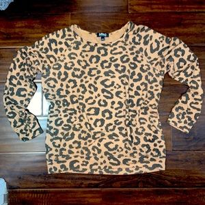 5/$10!! Buffalo Sweater in Leopard Print